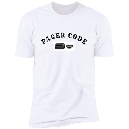 Pager Code Premium Short Sleeve T-Shirt