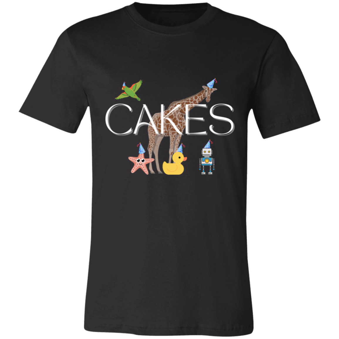 Cakes Birthday Party Short-Sleeve T-Shirt