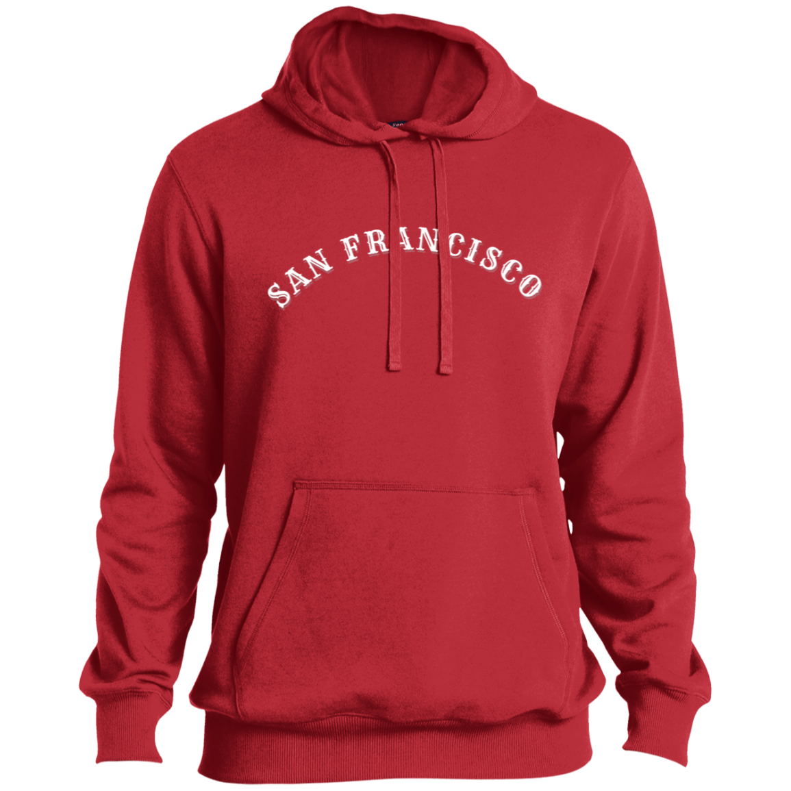 San Francisco Street Font Pullover Hoodie