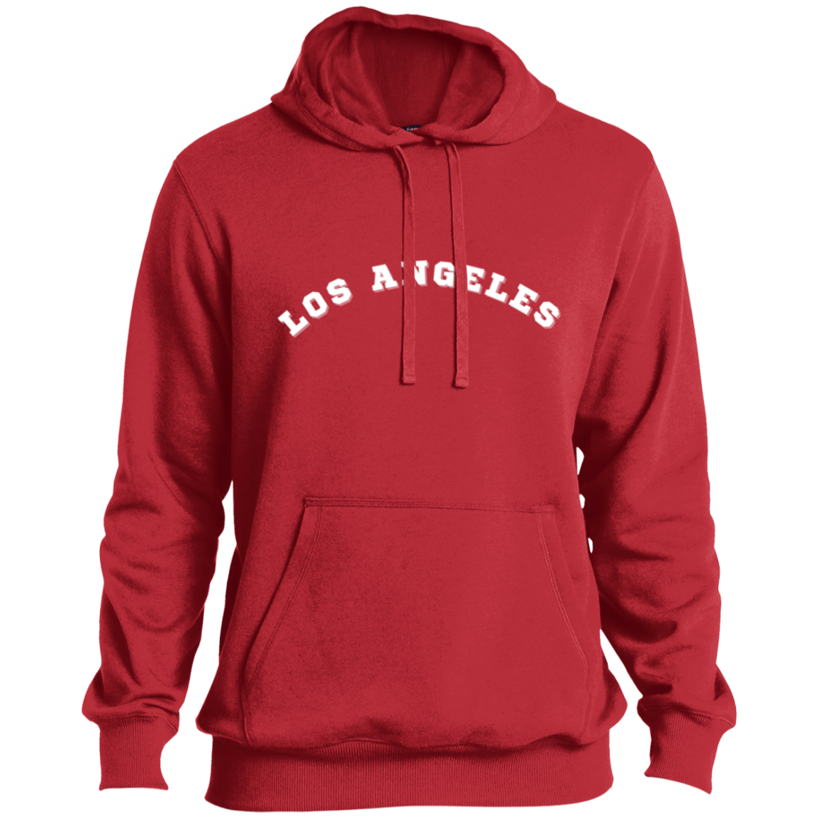 Los Angeles City Font Pullover Hoodie