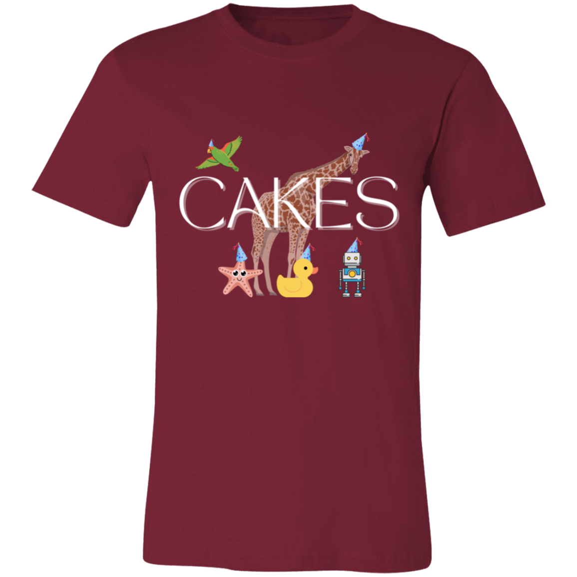 Cakes Birthday Party Short-Sleeve T-Shirt