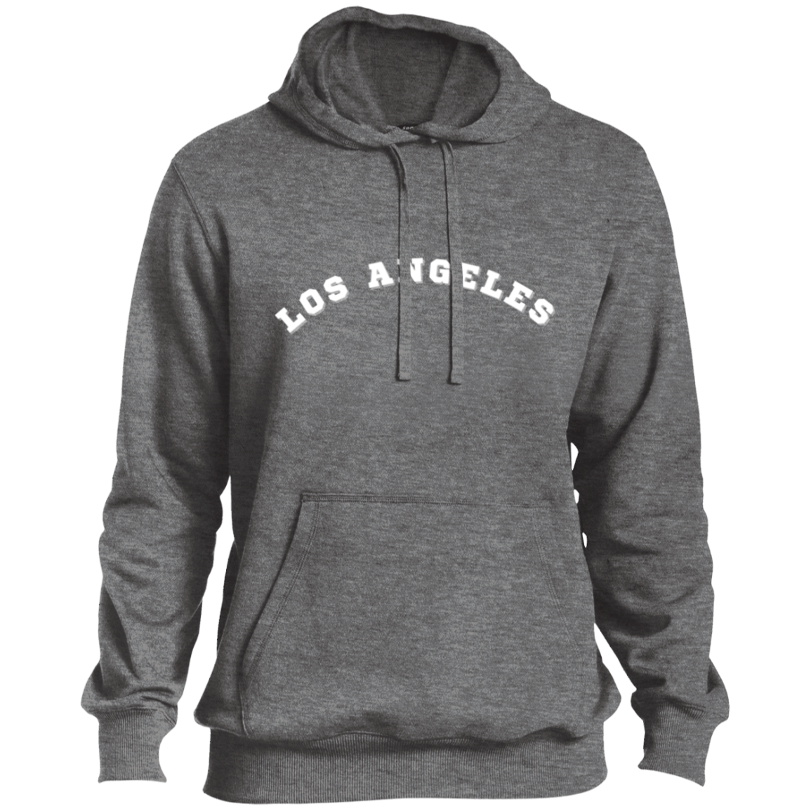 Los Angeles City Font Pullover Hoodie