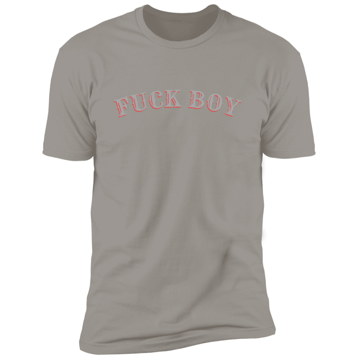 Fuck Boy Red Font Premium Short Sleeve T-Shirt