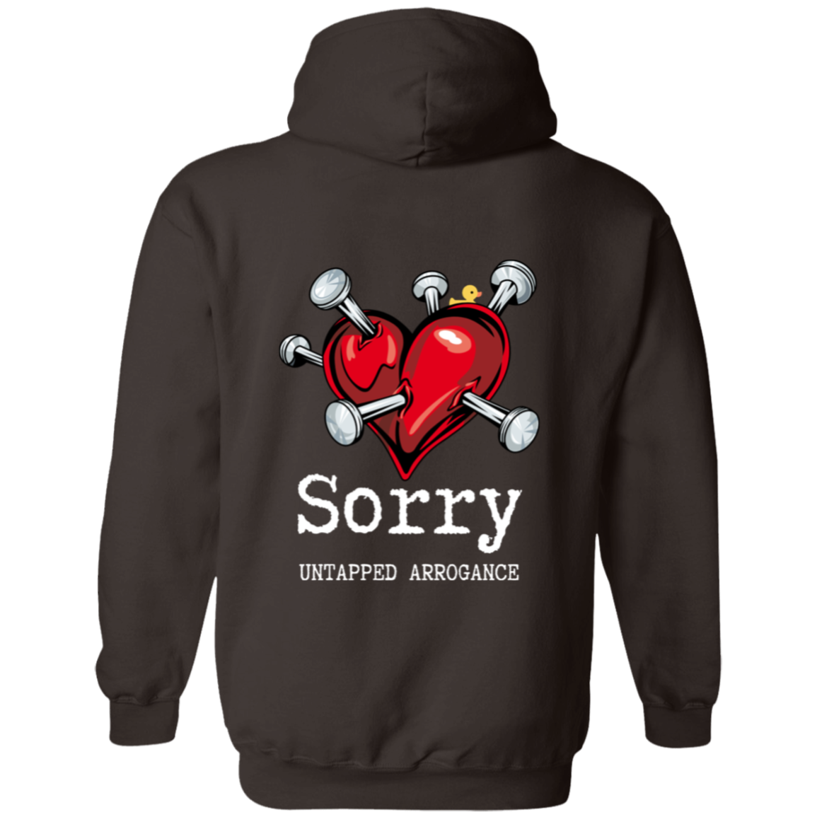 I Love To Make Boys cry (Front) Sorry (Back) Pullover Hoodie