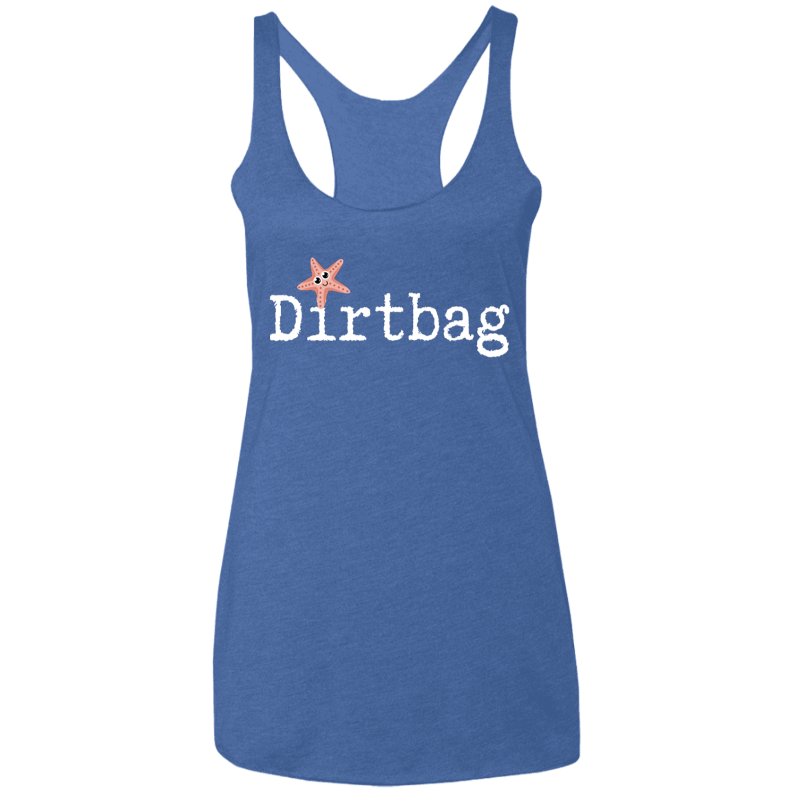 Dirtbag Ladies' Triblend Racerback Tank