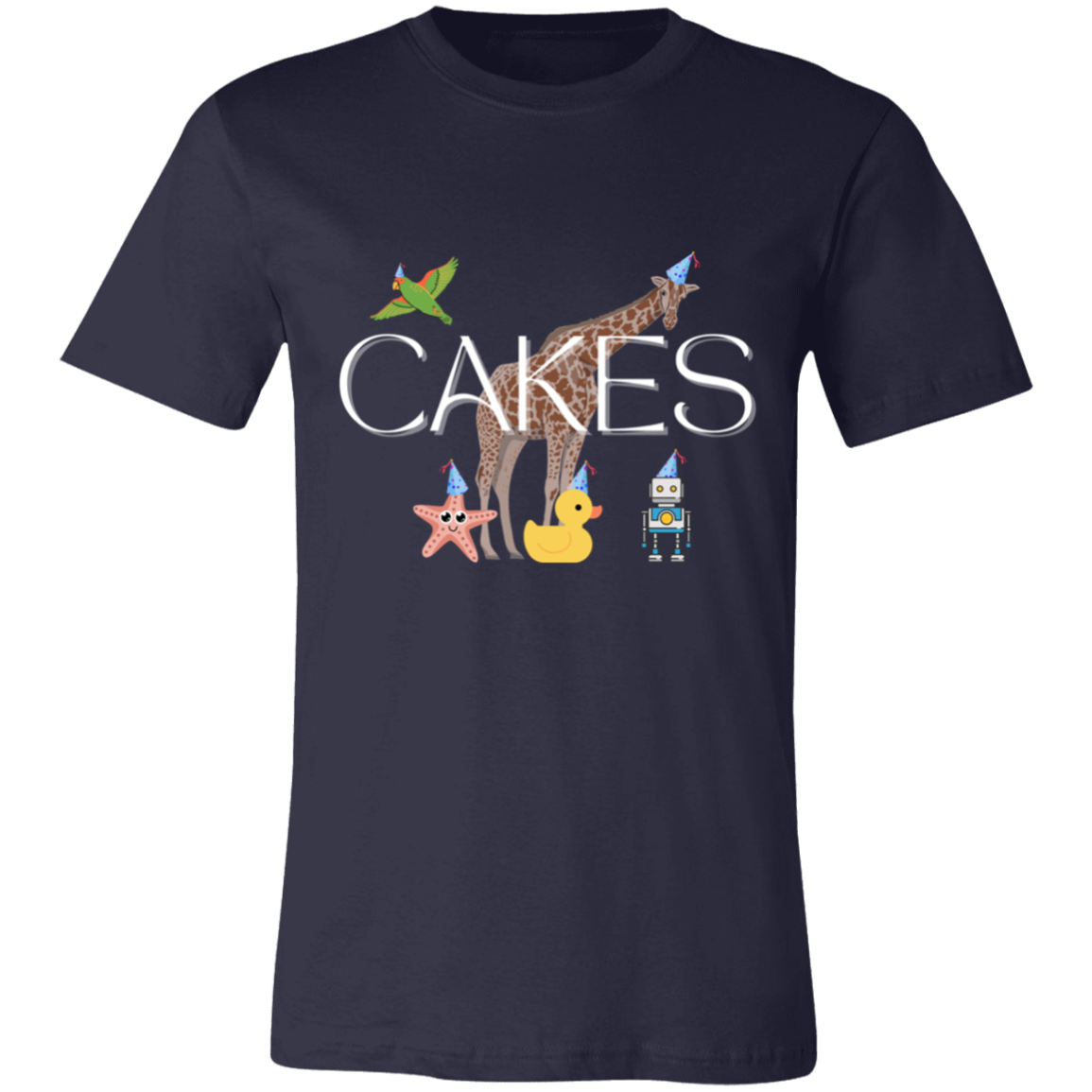 Cakes Birthday Party Short-Sleeve T-Shirt