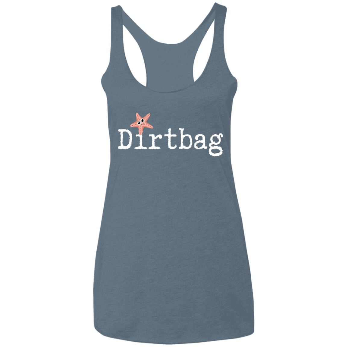 Dirtbag Ladies' Triblend Racerback Tank