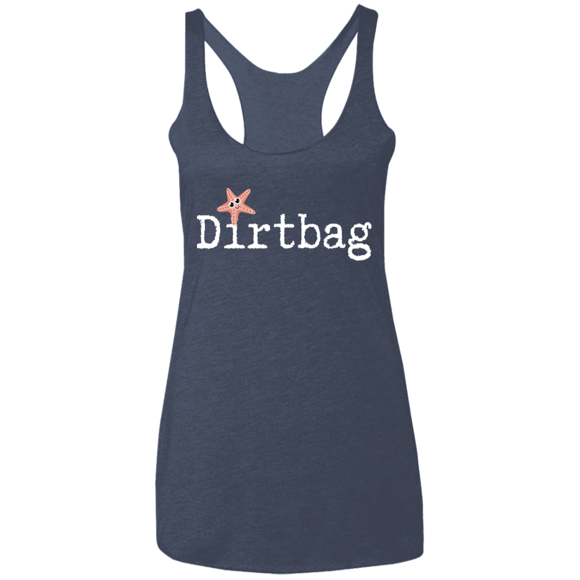 Dirtbag Ladies' Triblend Racerback Tank