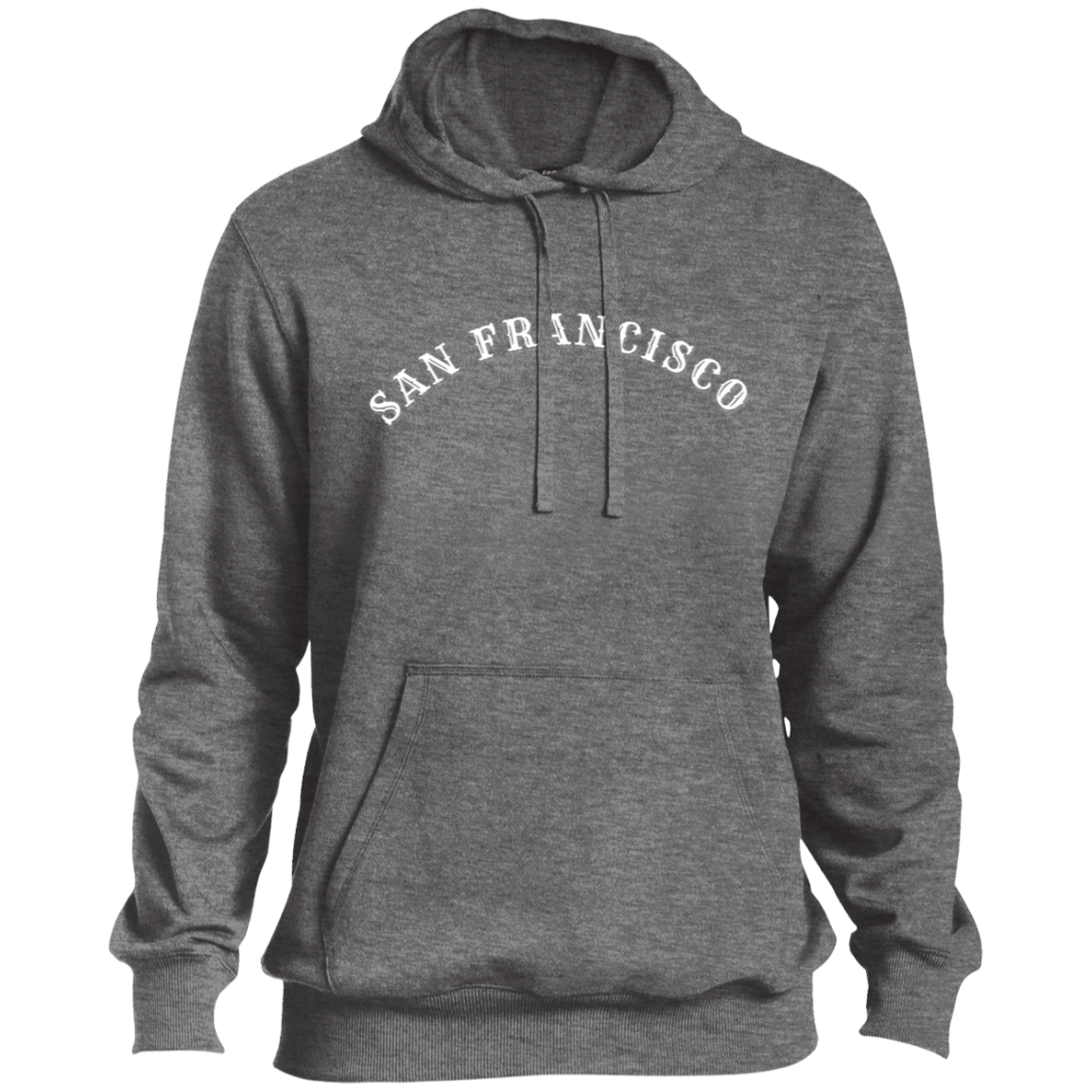 San Francisco Street Font Pullover Hoodie