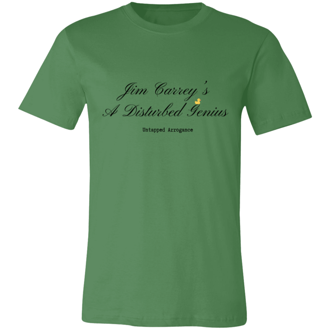 Jim Carry's A Disturbed Genius  Short-Sleeve T-Shirt