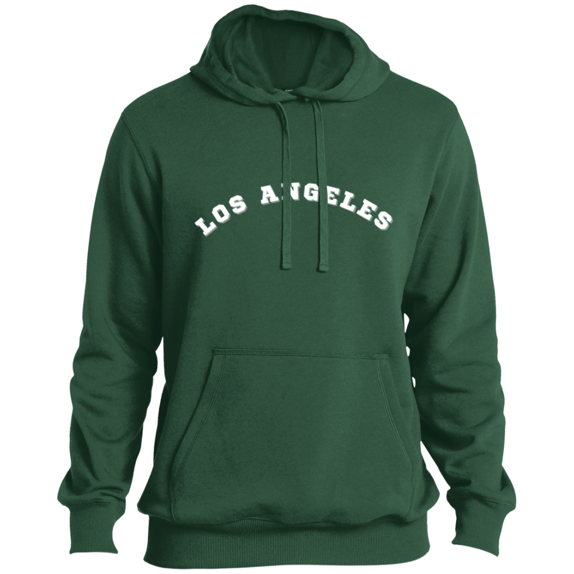 Los Angeles City Font Pullover Hoodie