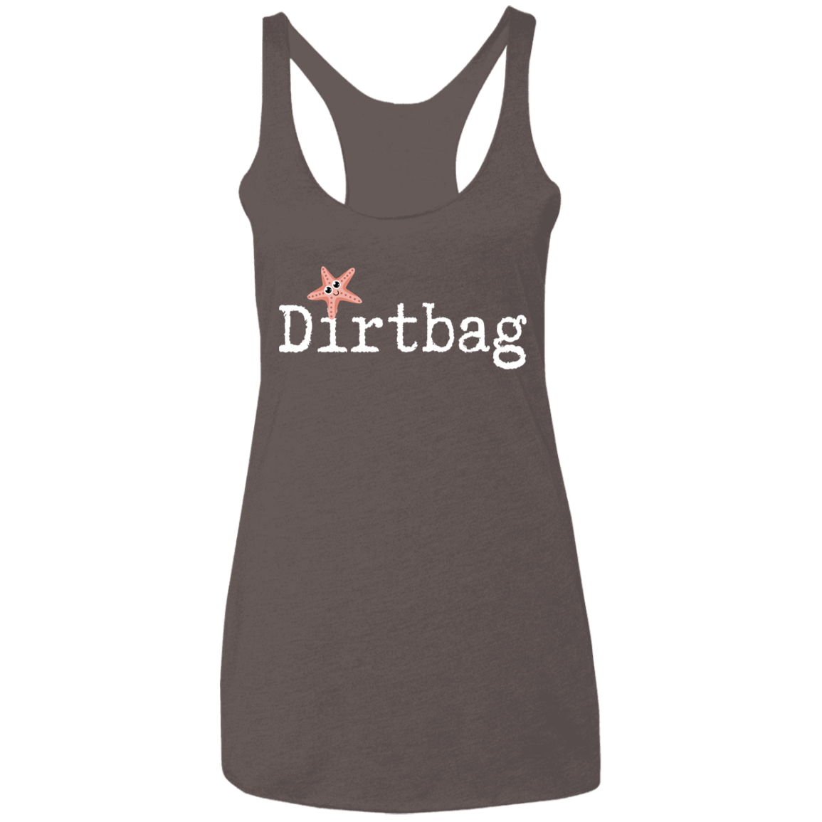 Dirtbag Ladies' Triblend Racerback Tank