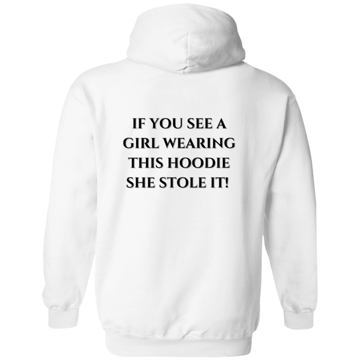 Never Trust A Hoodie Thief Pullover Hoodie