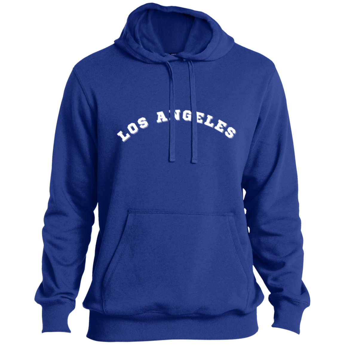 Los Angeles City Font Pullover Hoodie