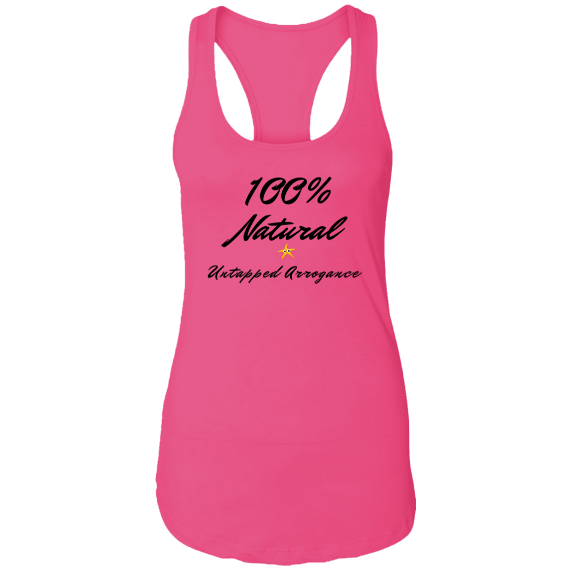 100% Natural Ladies Ideal Racerback Tank