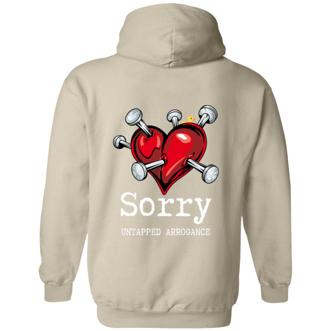 I Love To Make Boys cry (Front) Sorry (Back) Pullover Hoodie