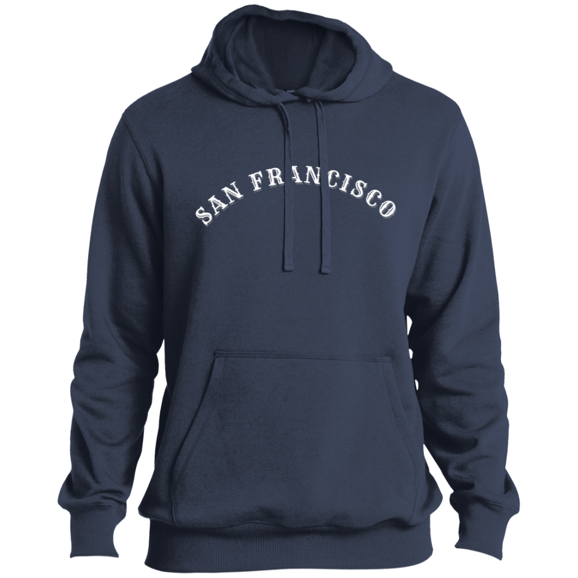 San Francisco Street Font Pullover Hoodie