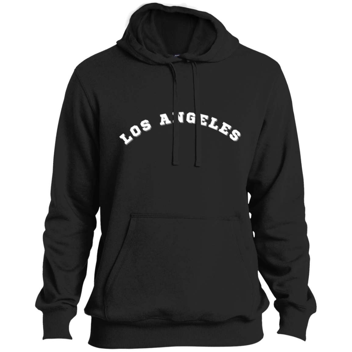 Los Angeles City Font Pullover Hoodie