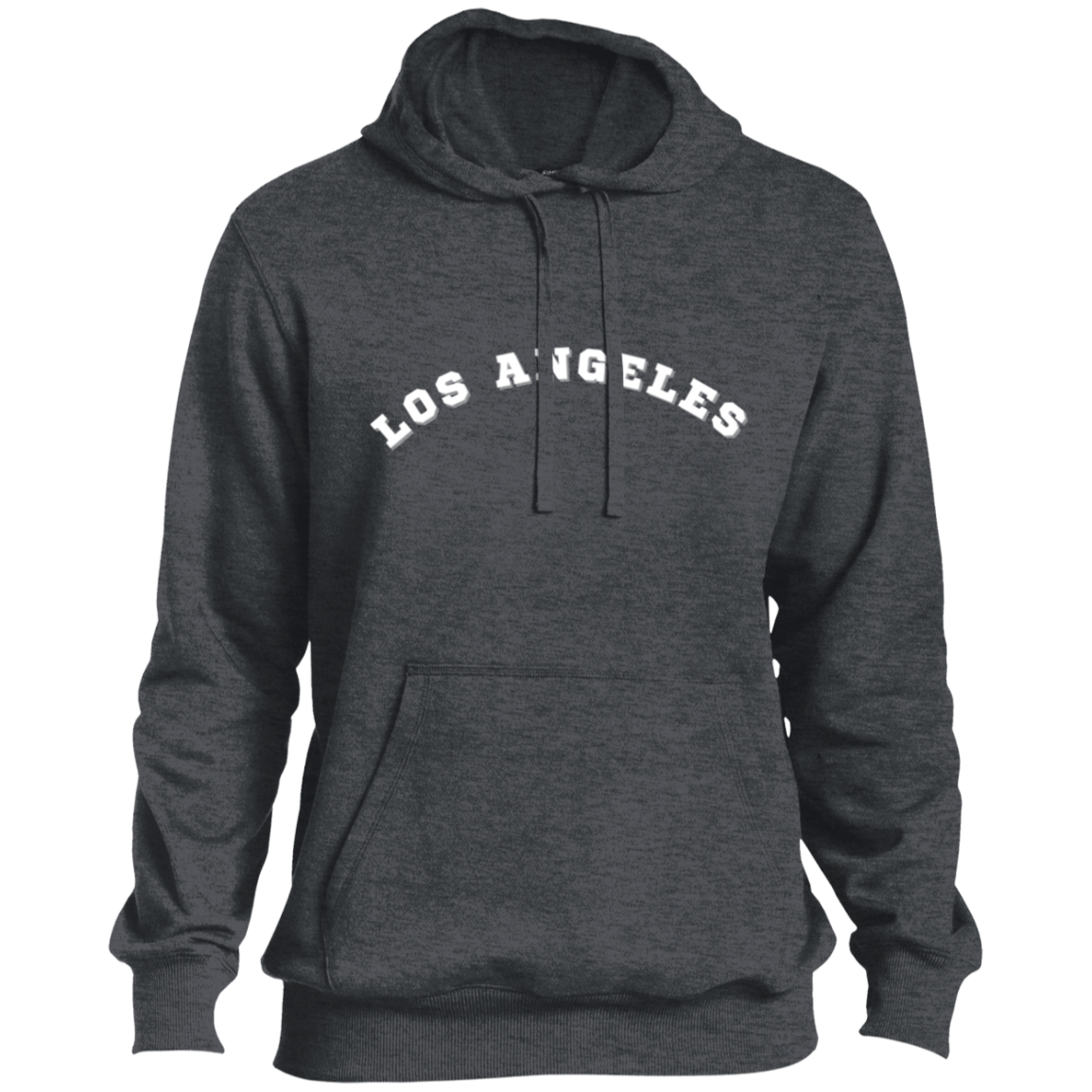 Los Angeles City Font Pullover Hoodie