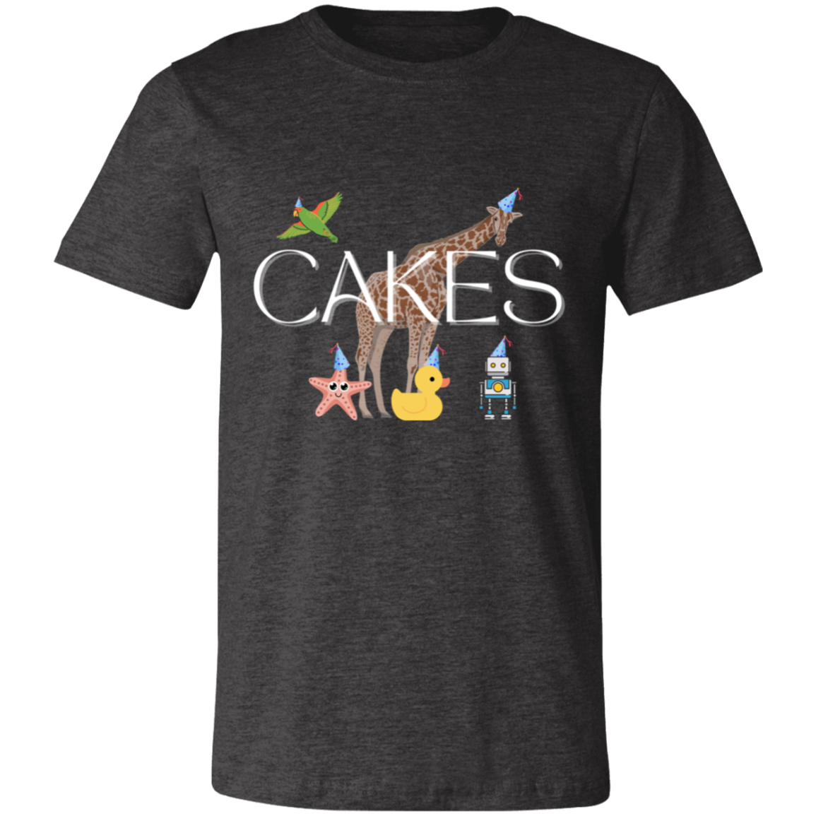 Cakes Birthday Party Short-Sleeve T-Shirt