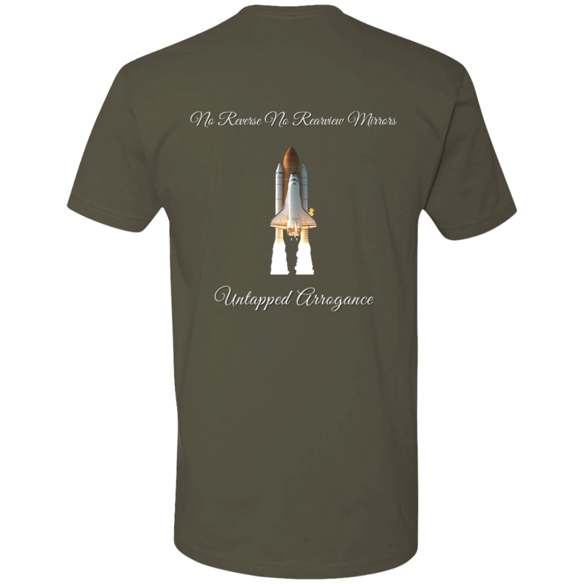 The Only Difference Between (Front) Rocket (Back)Premium Short Sleeve T-Shirt