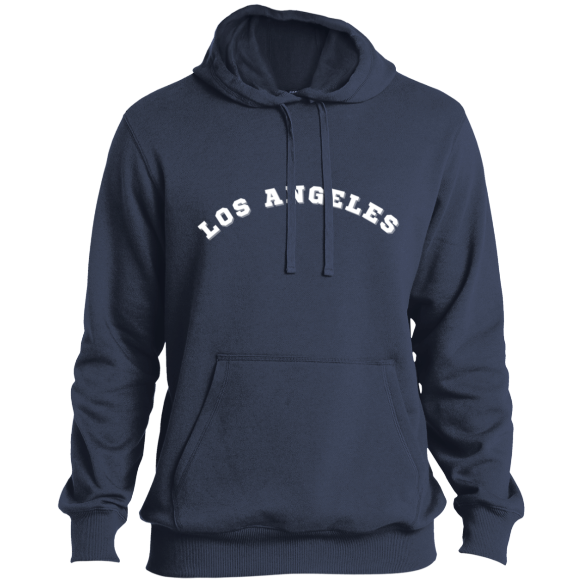 Los Angeles City Font Pullover Hoodie