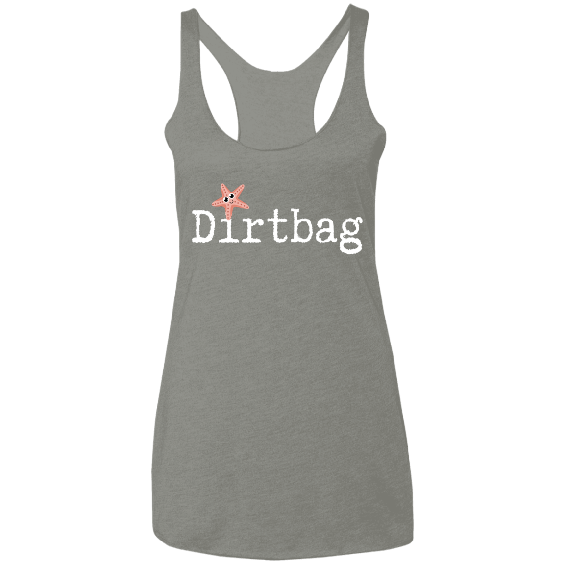 Dirtbag Ladies' Triblend Racerback Tank